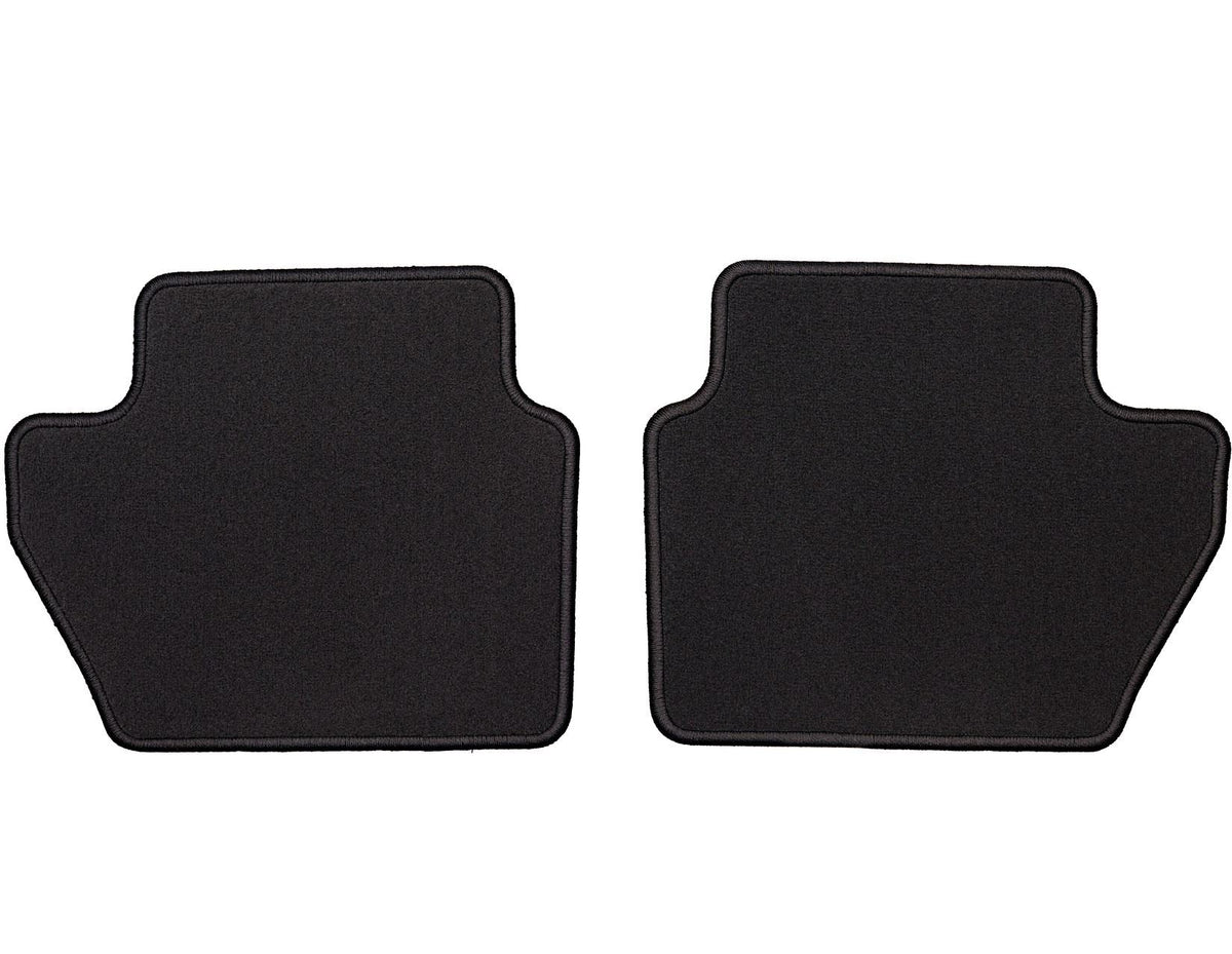 KA+ REAR CARPET FLOOR MATS CONTOURED BLACK 2016-2019