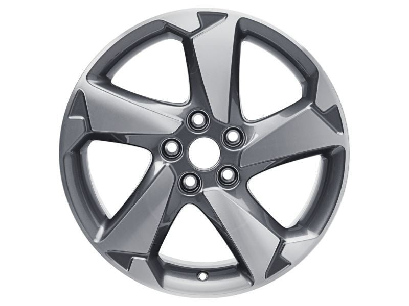 FOCUS 17" SET OF 4 SET OF 4 ALLOY WHEELS 5-SPOKE DESIGN ALUMINIUM SILVER FINISH 2018-2025
