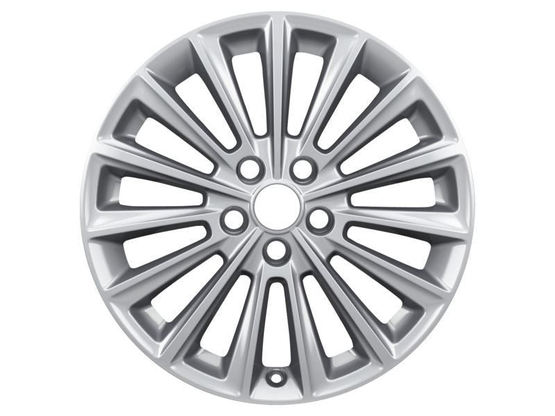 FOCUS 17" SET OF 4 ALLOY WHEELS 15-SPOKE DESIGN SPARKLE SILVER FINISH 2014-2019 2238239