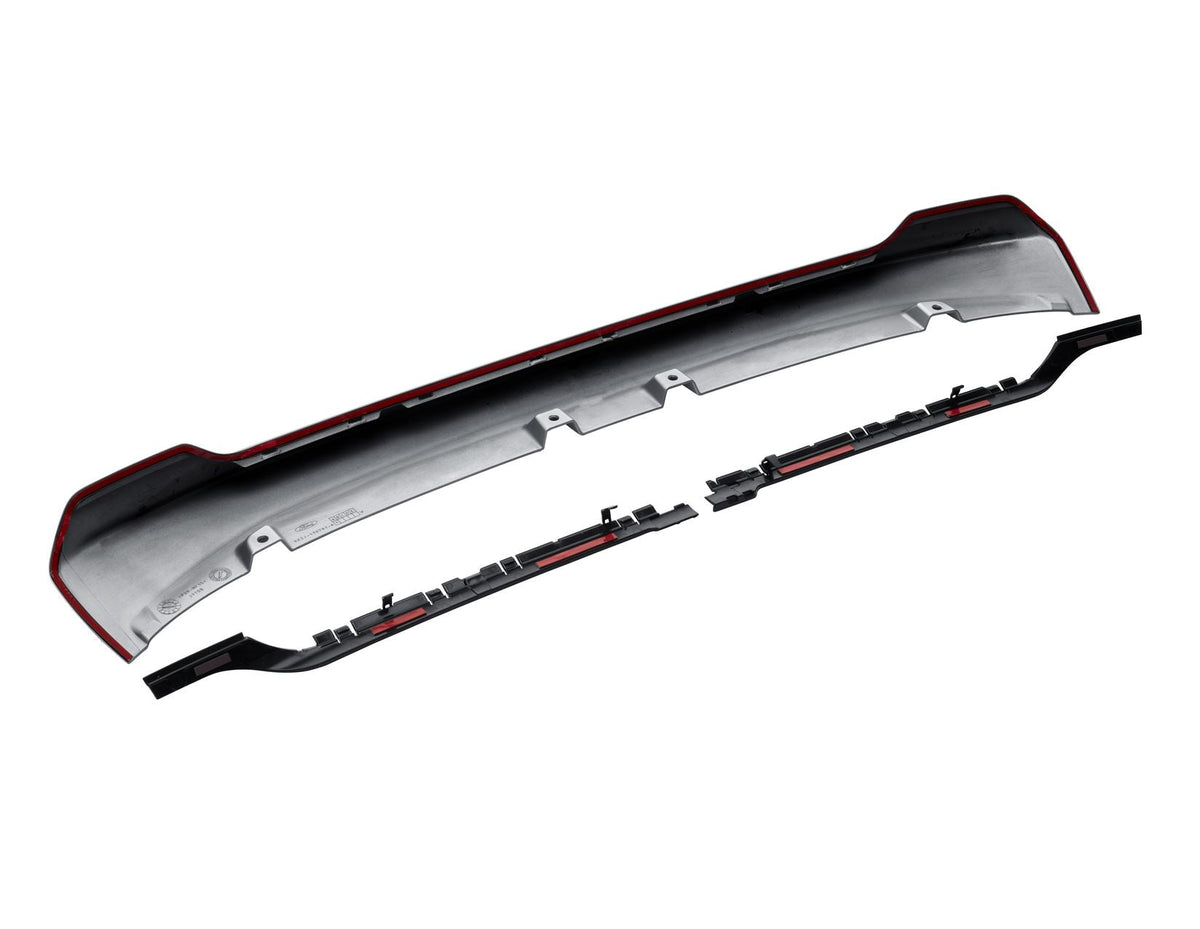 TRANSIT TOURNEO CUSTOM FRONT BUMPER EXTENSION PAINTED SILVER 2019-2023