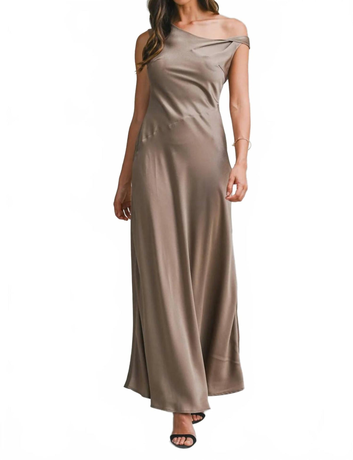 Francine Maxi Dress In Brown