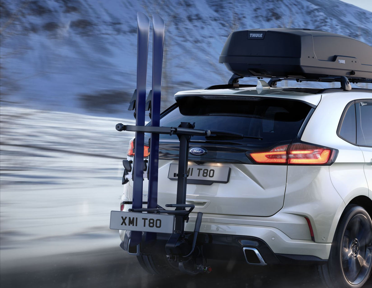 MOTTEZ* SKI & SNOWBOARD CARRIER TOW BAR MOUNTED