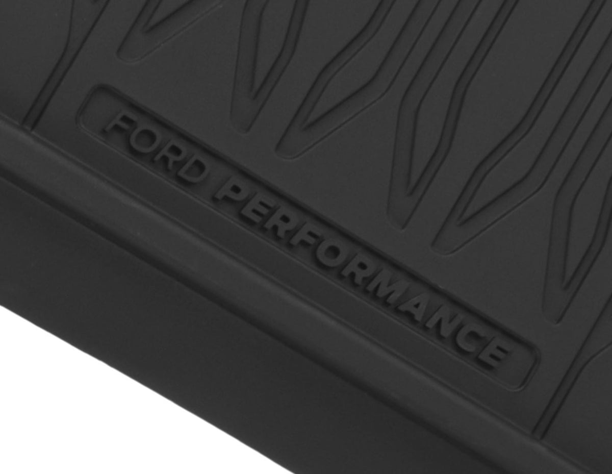 RANGER 01/2012-06/2022 RUBBER FLOOR MATS FRONT AND REAR,BLACK