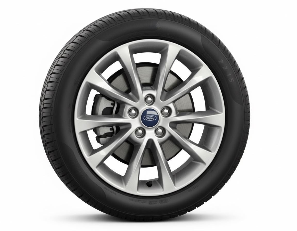 MONDEO 17" ALLOY WHEEL 5X2-SPOKE DESIGN LUSTRE NICKEL FINISH 2019-2022