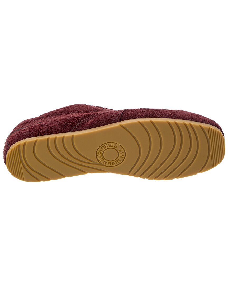 Dries Van Noten Paneled Suede Sneaker