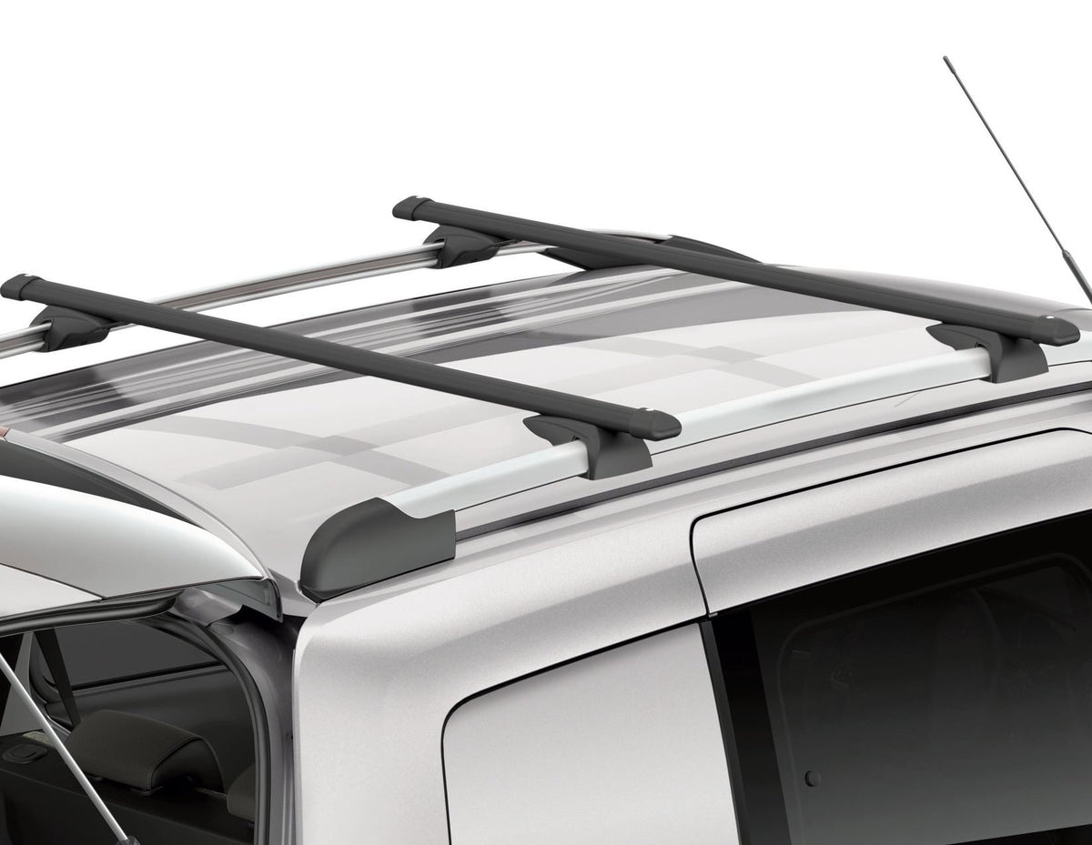 ROOF CROSS BARS 04/2014, VEHICLES WITHOUT FACTORY FITTED ROOF RAILS.