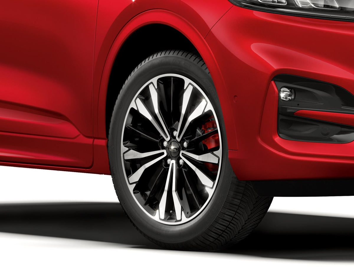 KUGA 19" ALLOY WHEEL 15-SPOKE DESIGN EBONY BLACK FINISH 2020-ONWARDS