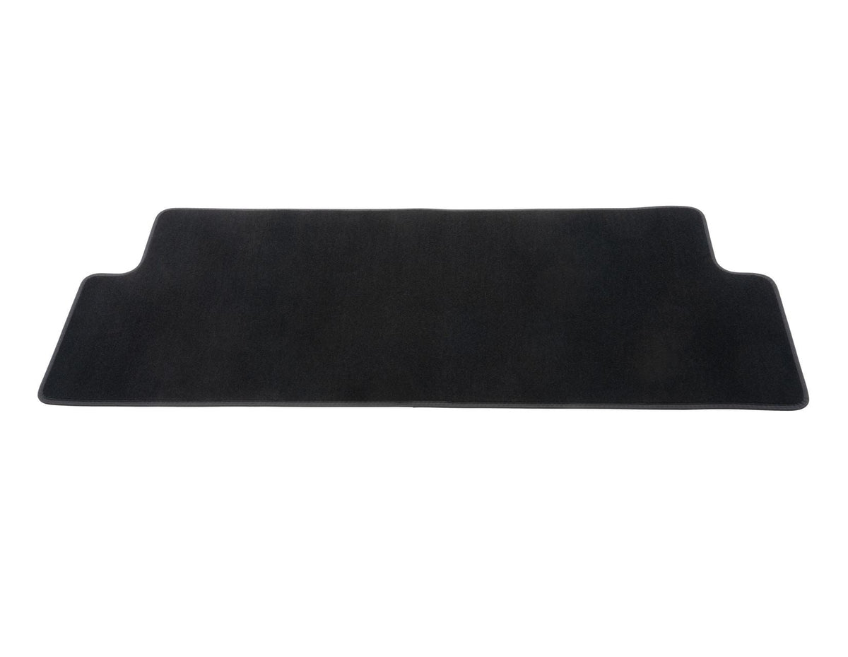 TRANSIT CUSTOM REAR CARPET FLOOR MAT CONTOURED ONE-PIECE SECOND SEAT ROW BLACK DOUBLE CAB 2023-ONWARDS