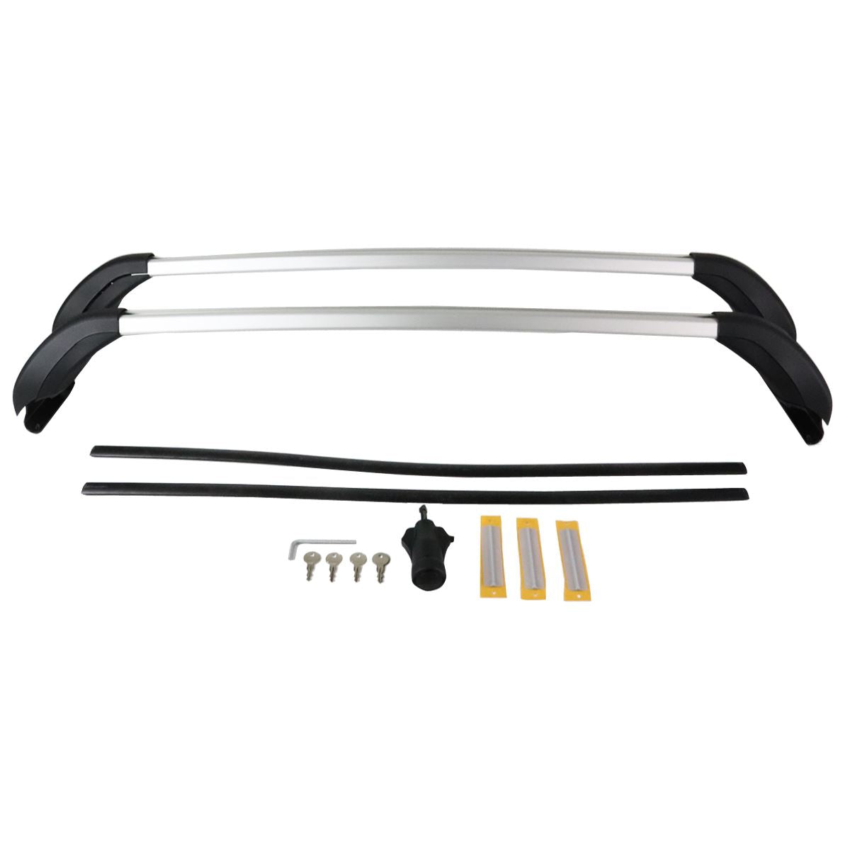 MONDEO ROOF RACK CROSS BARS ALUMINIUM LOCKABLE SILVER FINISH 2007-2014