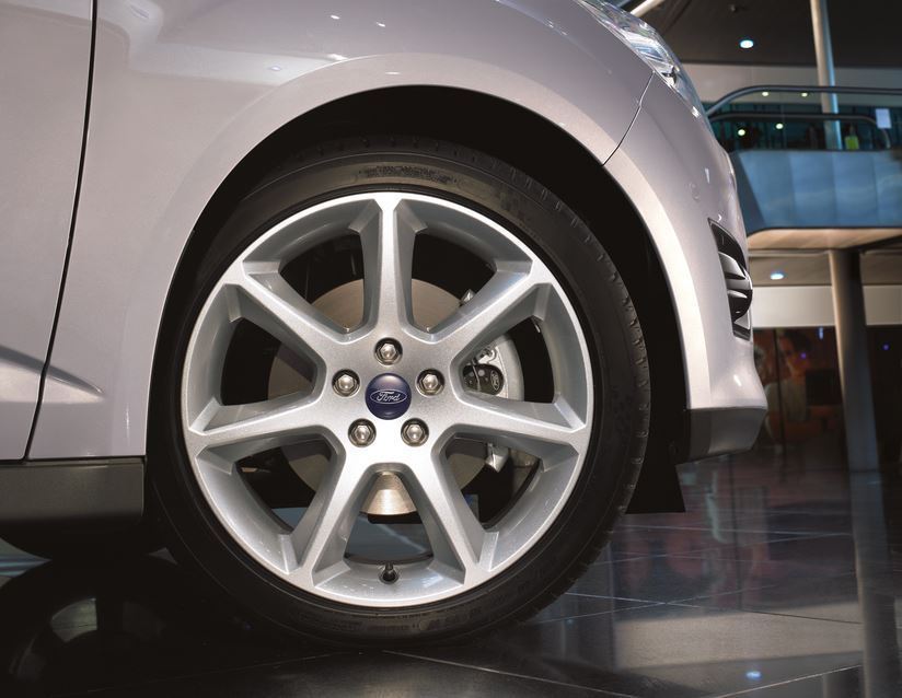 C-MAX GRAND C-MAX FOCUS 18" SET OF 4 ALLOY WHEEL 7-SPOKE DESIGN SILVER FINISH 2010-2019