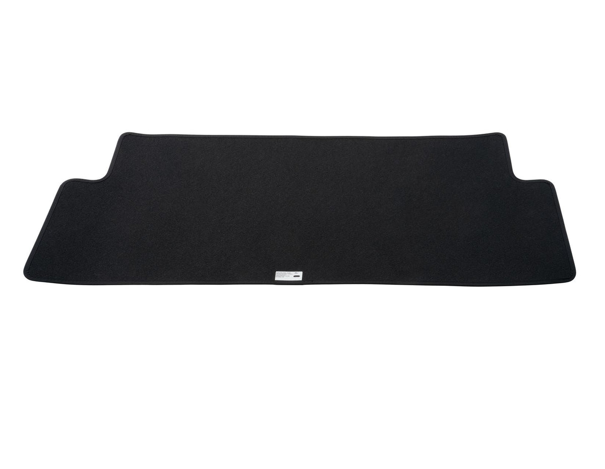 TRANSIT CUSTOM REAR CARPET FLOOR MAT CONTOURED ONE-PIECE SECOND SEAT ROW BLACK DOUBLE CAB 2023-ONWARDS