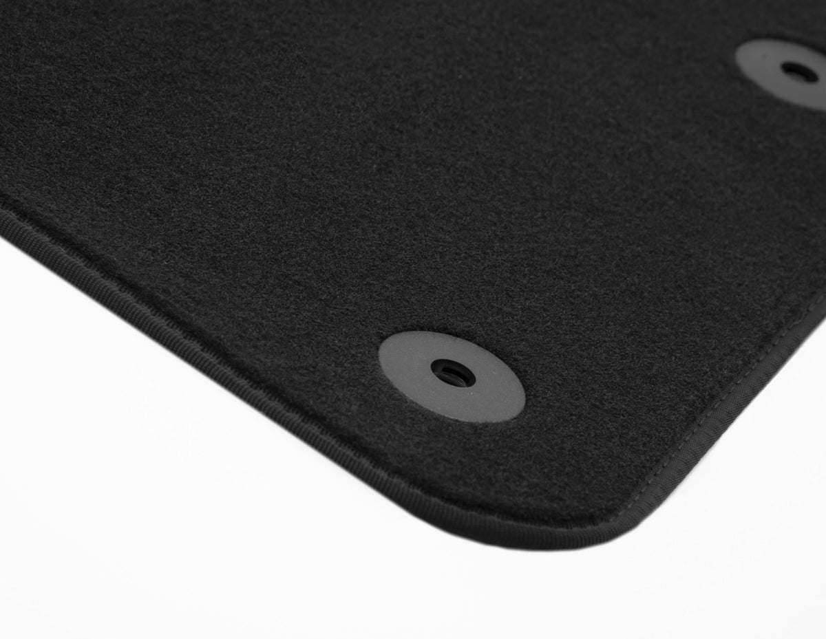 TRANSIT TOURNEO CUSTOM CARPET FLOOR MAT CONTOURED BLACK MANUAL SINGLE PASSENGER SEAT 2012-2023