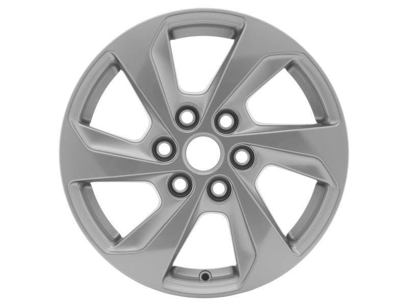 TOURNEO CUSTOM & TRANSIT CUSTOM ALLOY WHEEL 16" 6-SPOKE DESIGN, SPARKLE SILVER