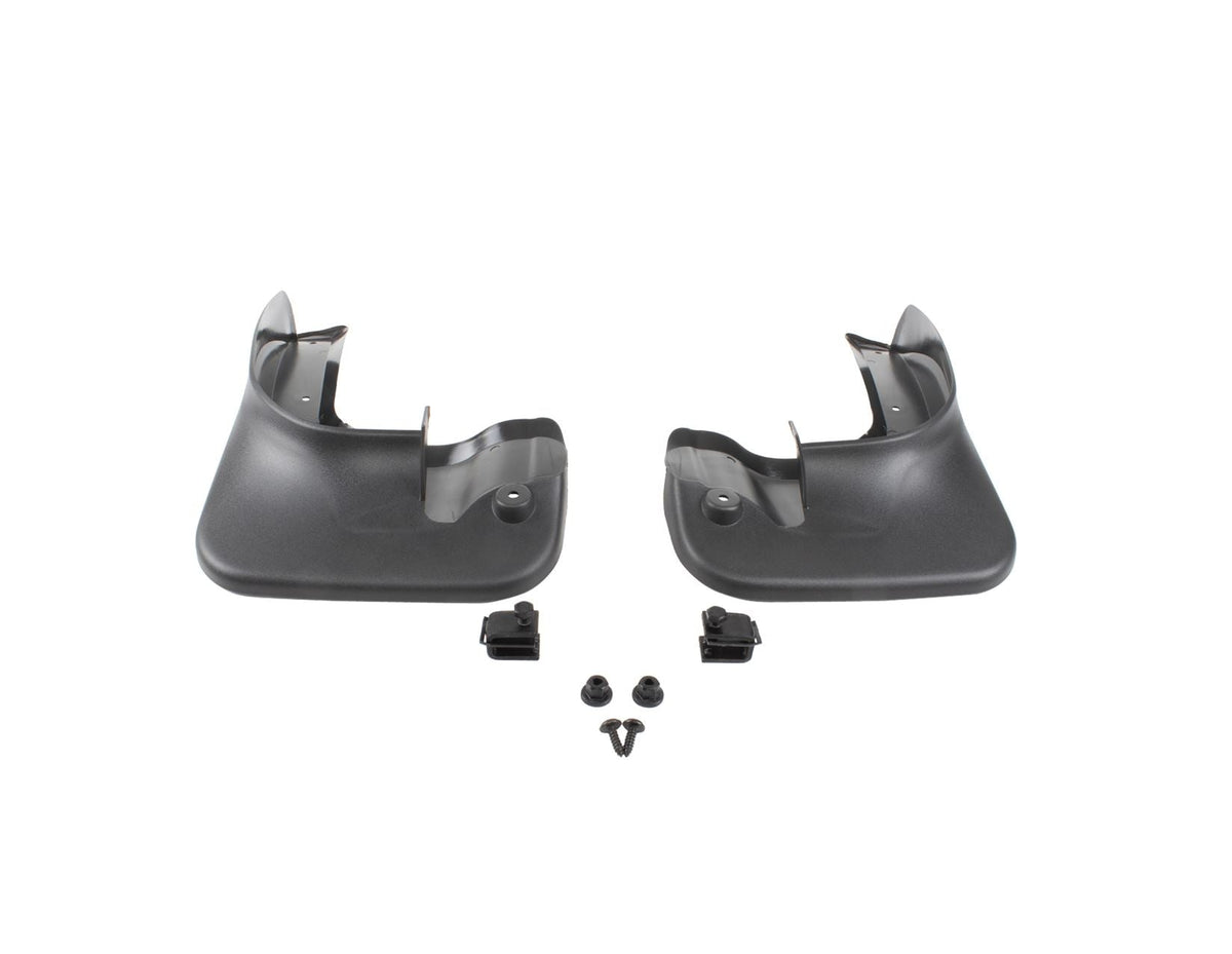 MONDEO FRONT MUD FLAPS CONTOURED SPLASH GUARDS BLACK 2007-2014