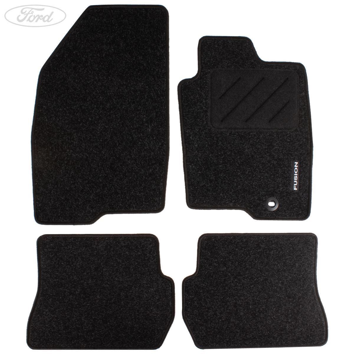 FIESTA MK6 FUSION FRONT & REAR CARPET FLOOR MATS 2002-2004