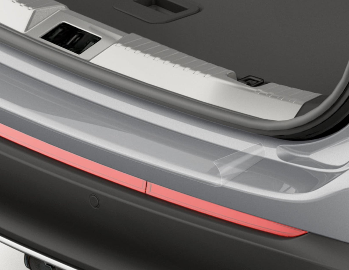 EDGE FROM 09/2018 HERPA PRINT* REAR BUMPER PROTECTOR FOIL,TRANSPARENT