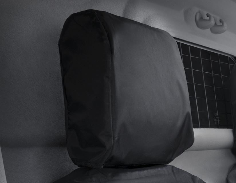 TRANSIT CUSTOM & TRANSIT HDD* BLACK SEAT COVER FOR DRIVER SEAT