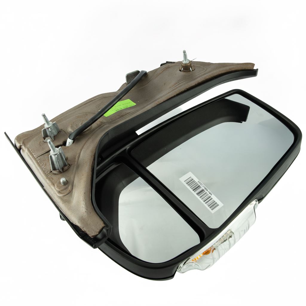 TRANSIT O/S REAR VIEW MIRROR LARGE HEAD & SHORT ARM 2019-ONWARDS
