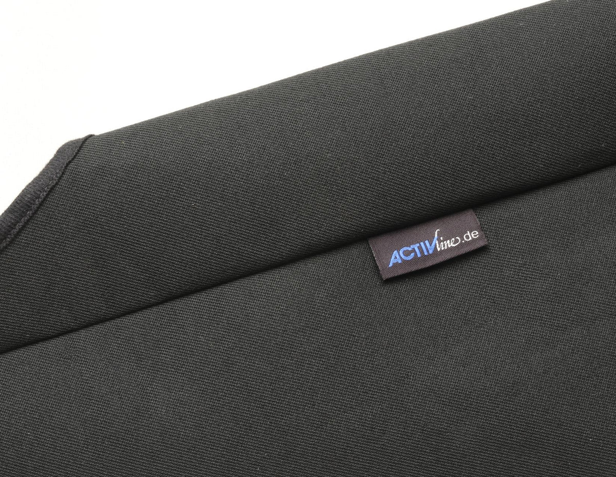 ACTIVLINE* SEAT COVER FOR ANY DUAL SEAT,BLACK FABRIC