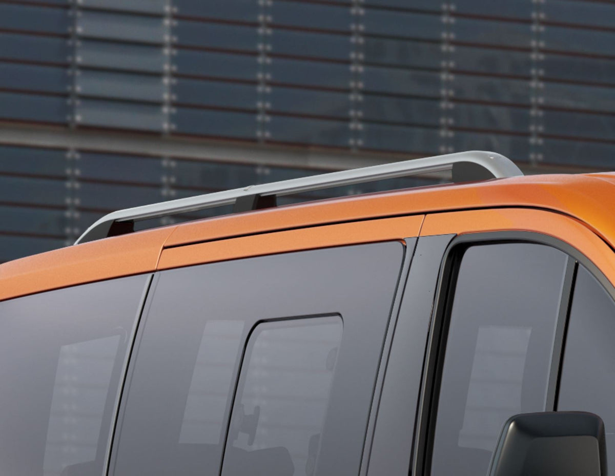 TRANSIT TOURNEO CUSTOM LWB ROOF RAILS SILVER FOR LOW ROOF VEHICLES 2012-2023