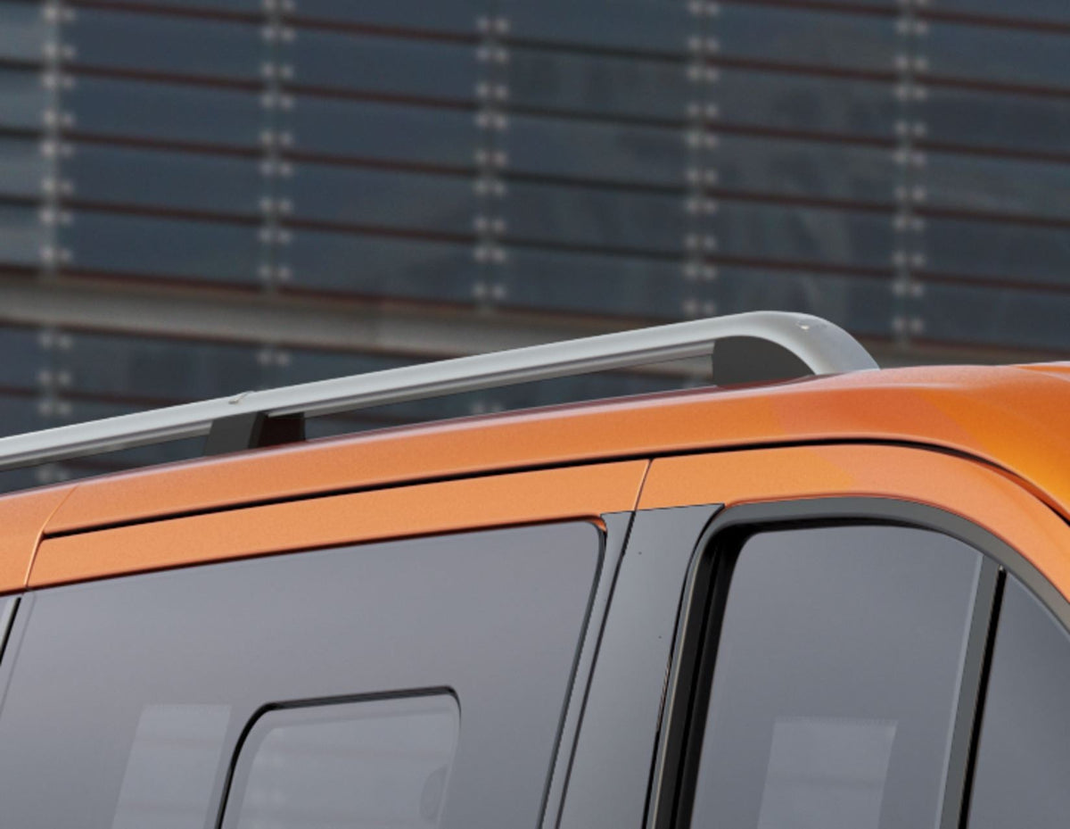 TRANSIT TOURNEO CUSTOM LWB ROOF RAILS SILVER FOR LOW ROOF VEHICLES 2012-2023