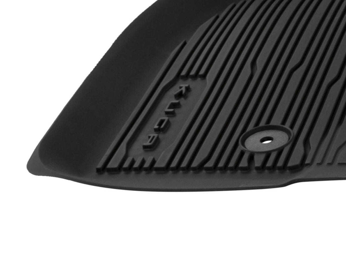 KUGA FROM 12/2019 RUBBER FLOOR MATS IN TRAY STYLE WITH RAISED EDGES