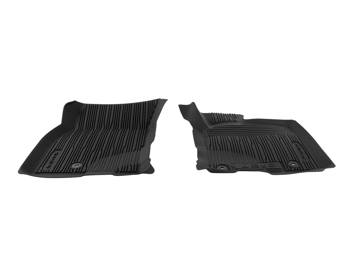 KUGA FROM 12/2019 RUBBER FLOOR MATS IN TRAY STYLE WITH RAISED EDGES