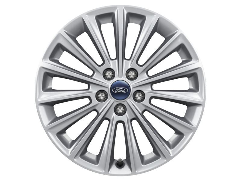 FOCUS 17" ALLOY WHEEL 15-SPOKE DESIGN SPARKLE SILVER FINISH 2014-2019 2238239