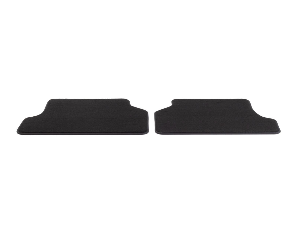 FOCUS REAR VELOUR CARPET FLOOR MATS CONTOURED BLACK 2004-2011