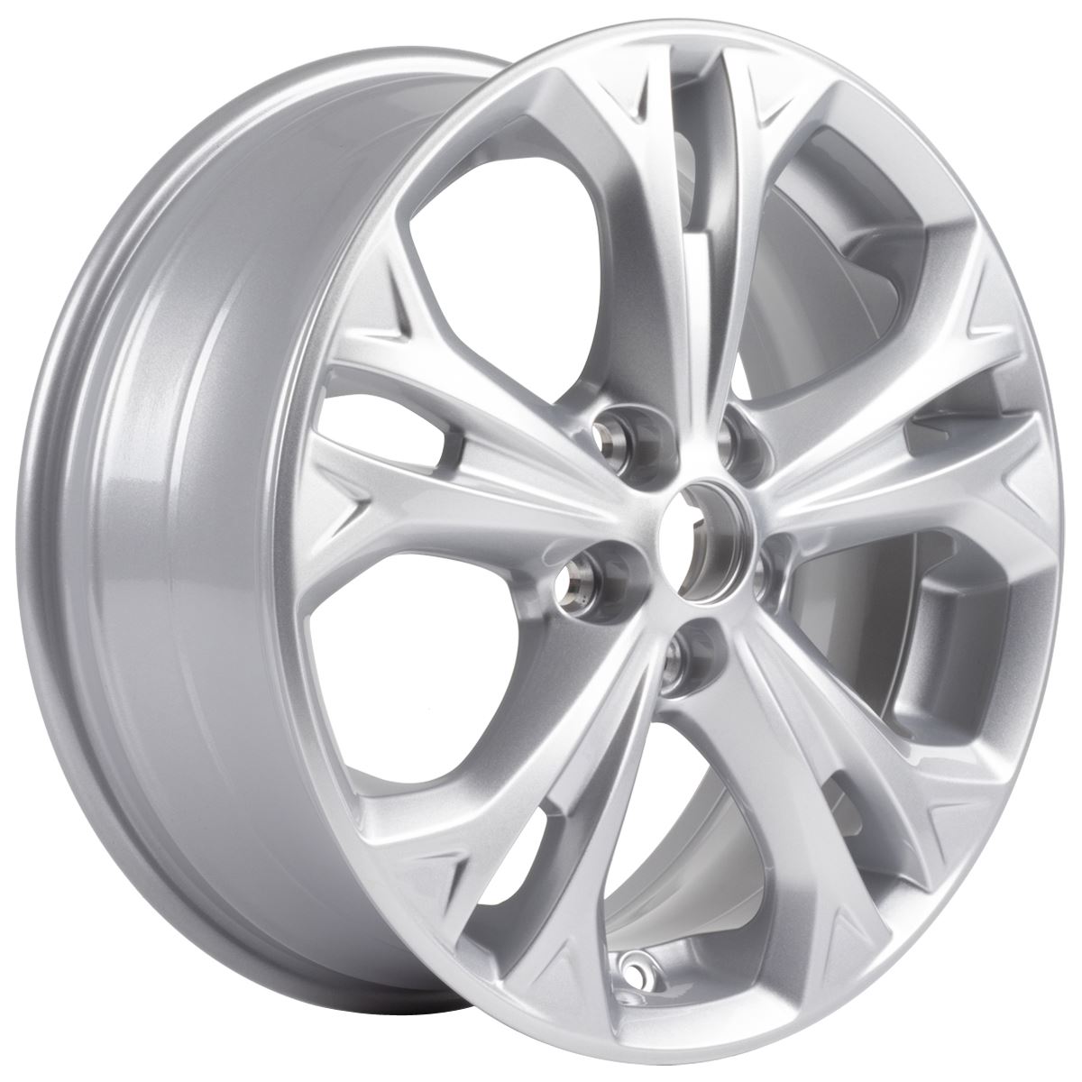 GALAXY S-MAX 17" ALLOY WHEEL 5-Y-SPOKE DESIGN SILVER FINISH 2012-2015