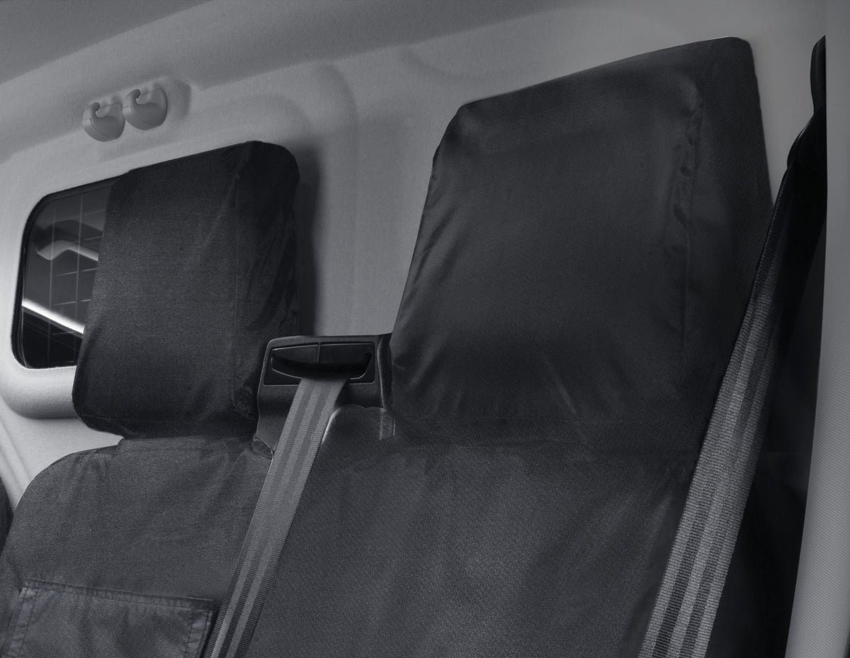 TRANSIT CONNECT 02/2014-02/2024 HDD* SEAT COVER FOR DUAL PASSENGER SEAT,BLACK