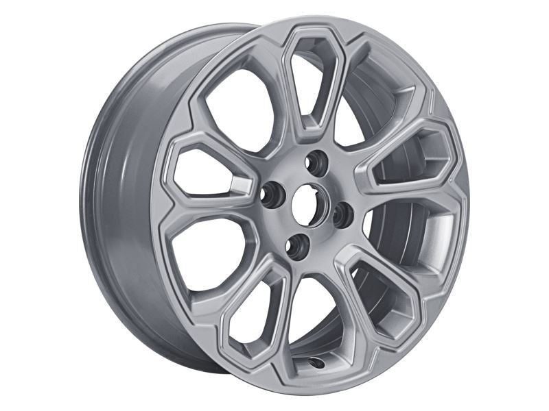ECOSPORT 17" SET OF 4 ALLOY WHEEL 10-SPOKE DESIGN SHADOW SILVER FINISH 2017-2023
