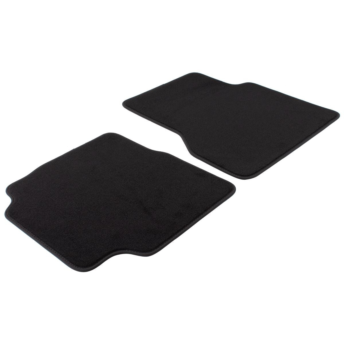 TRANSIT TOURNEO CONNECT LWB REAR VELOUR CARPET FLOOR MATS CONTOURED BLACK 2013-2022