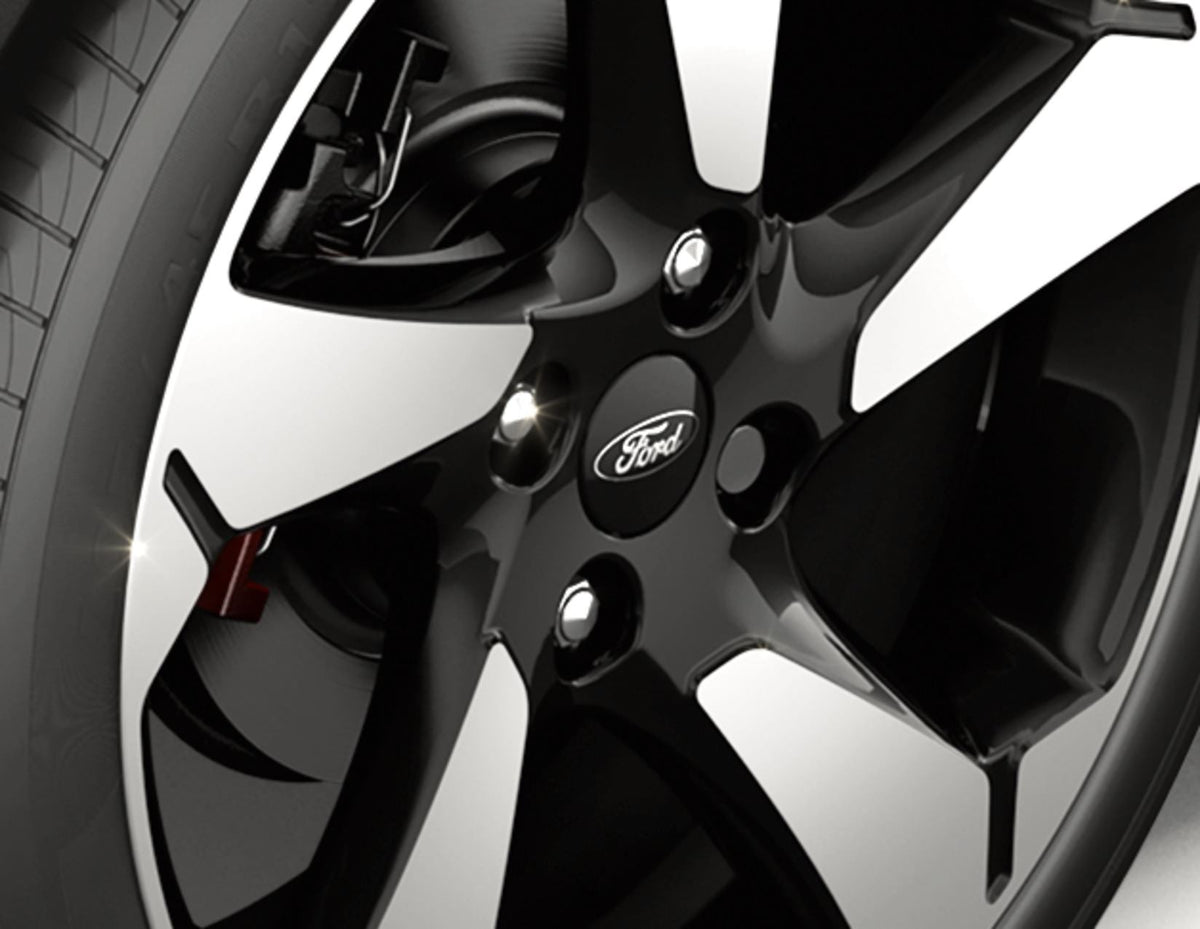 FOCUS FIESTA ECOSPORT ALLOY WHEEL LOCKING WHEEL NUTS & KEY