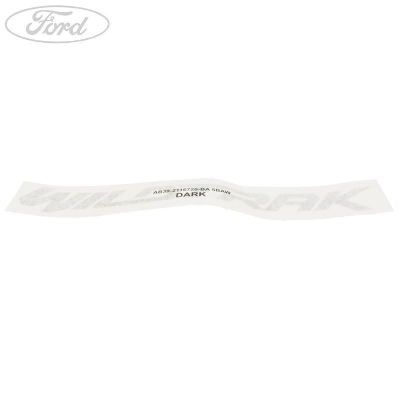 NAME PLATE DECAL