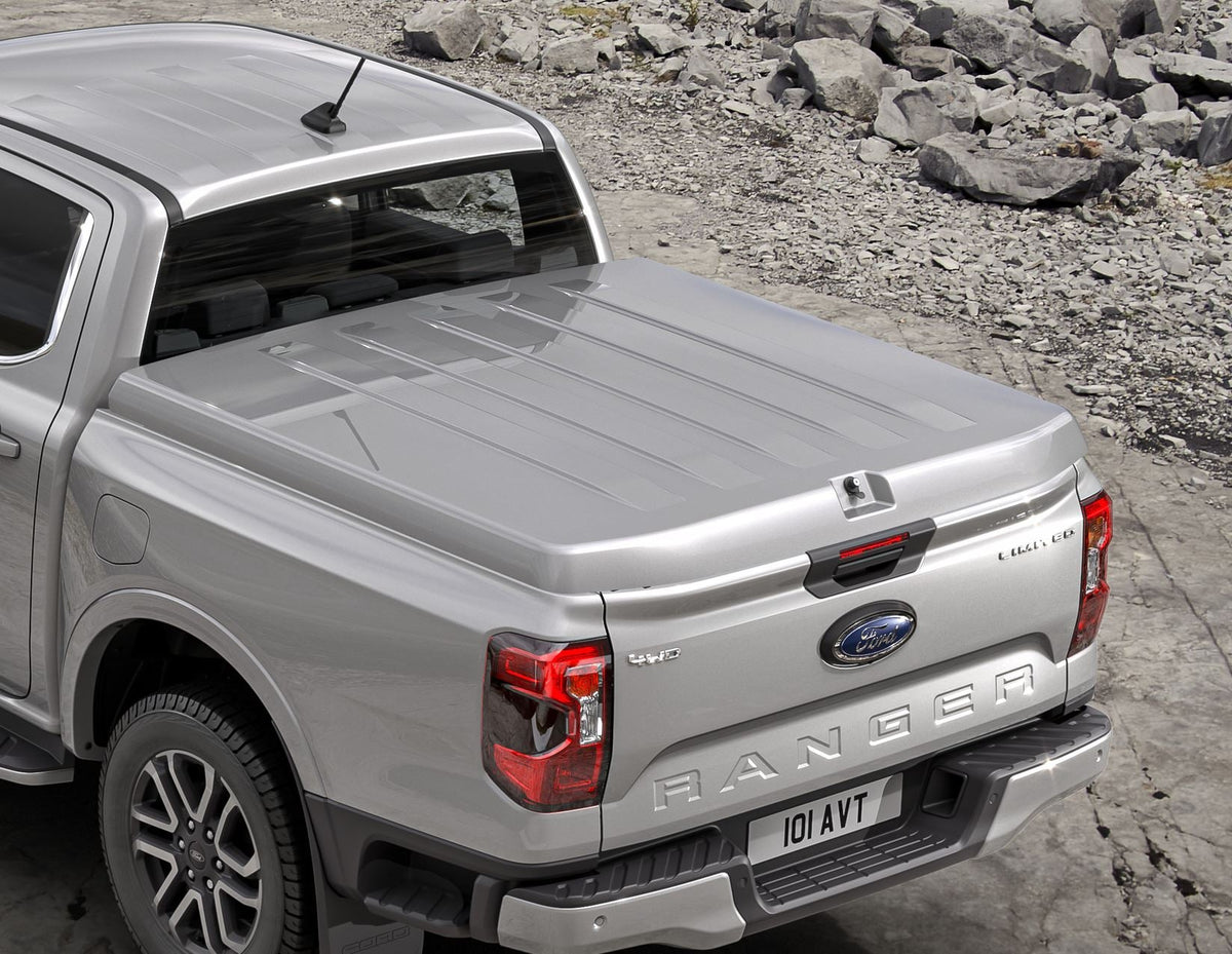 RANGER FROM 06/2022 HARD TONNEAU COVER MOONDUST SILVER
