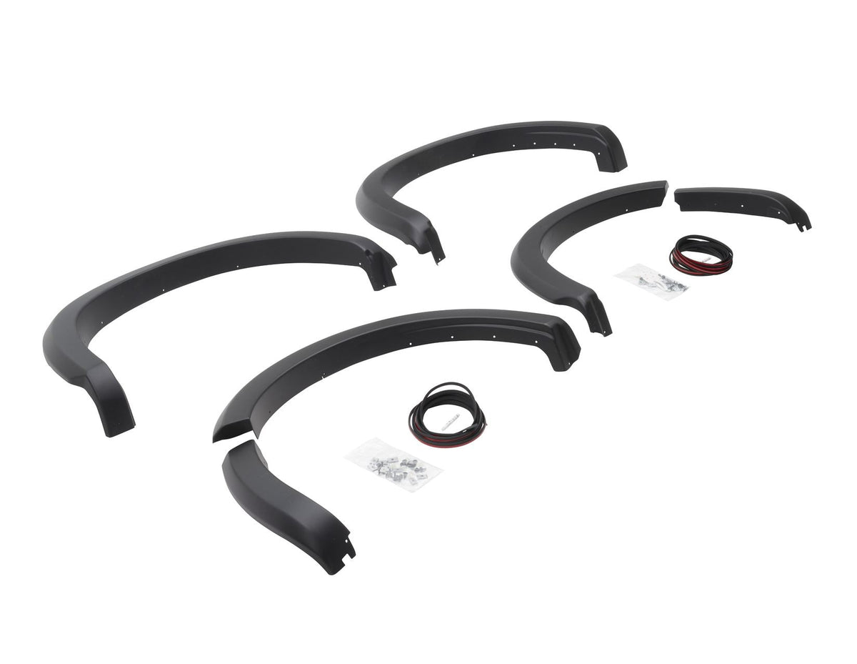 RANGER FROM 06/2022 WHEEL ARCH EXTENSION FRONT AND REAR,MATT BLACK