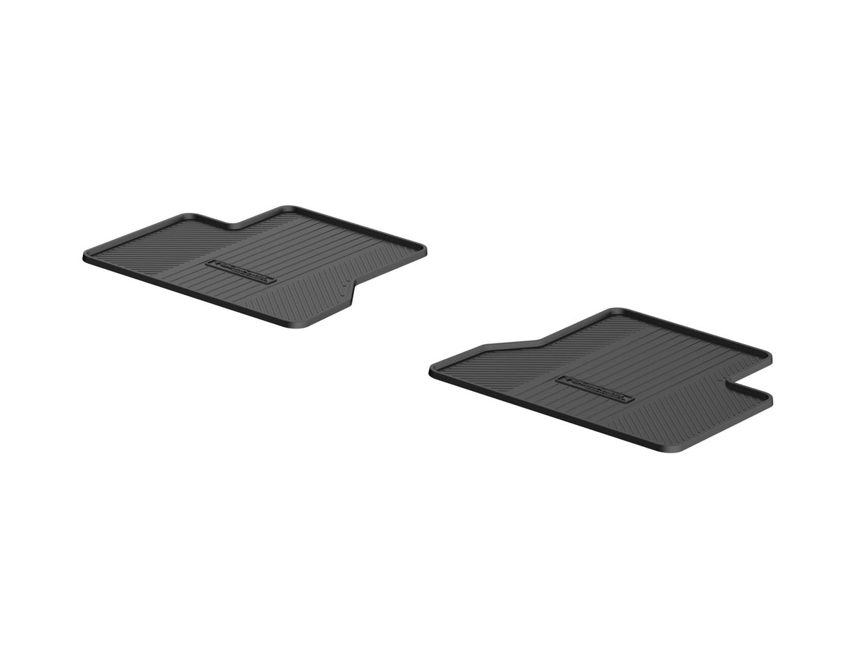 TOURNEO CONNECT 01/2013-01/2022 RUBBER FLOOR MATS REAR,BLACK