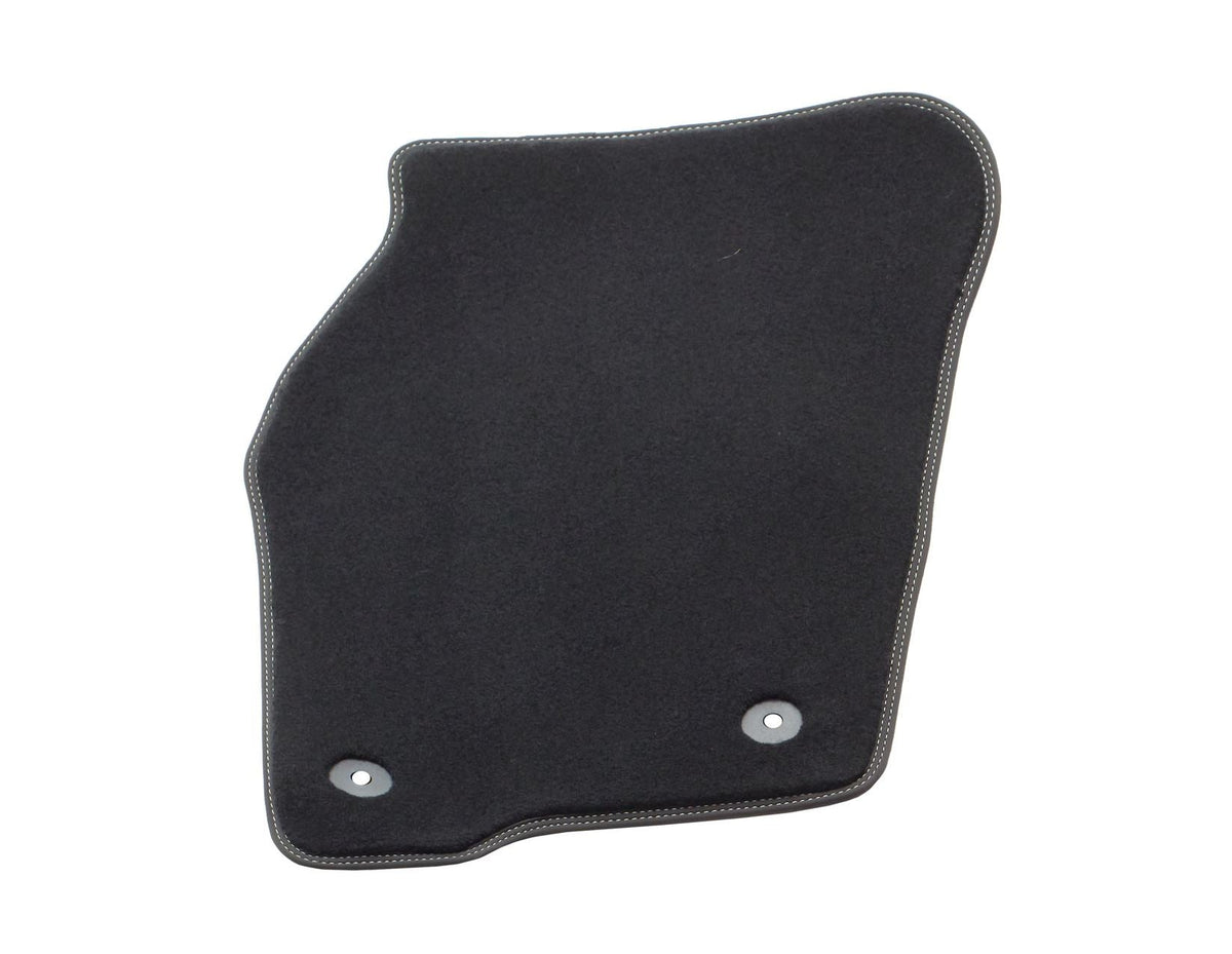 GALAXY S-MAX VIGNALE FRONT & REAR VELOUR CARPET FLOOR MAT KIT CONTOURED SET BLACK 2016-2023