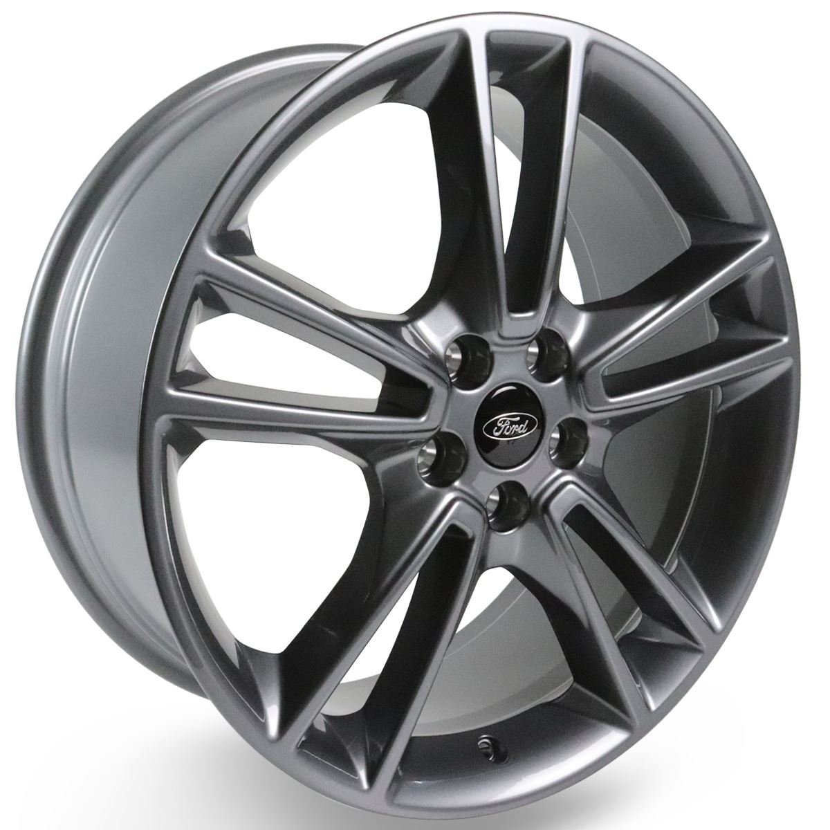 MONDEO 19" ALLOY WHEEL 5x2-SPOKE DESIGN ROCK METALLIC FINISH 2016-2022