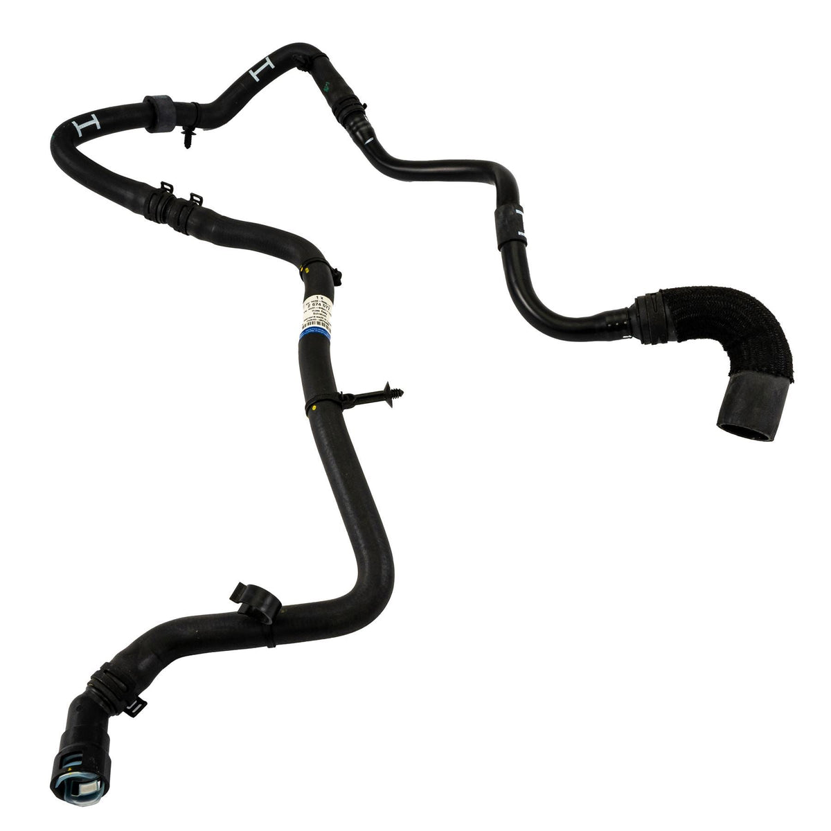Transit EV Radiator Overflow Hose 2022-Onwards