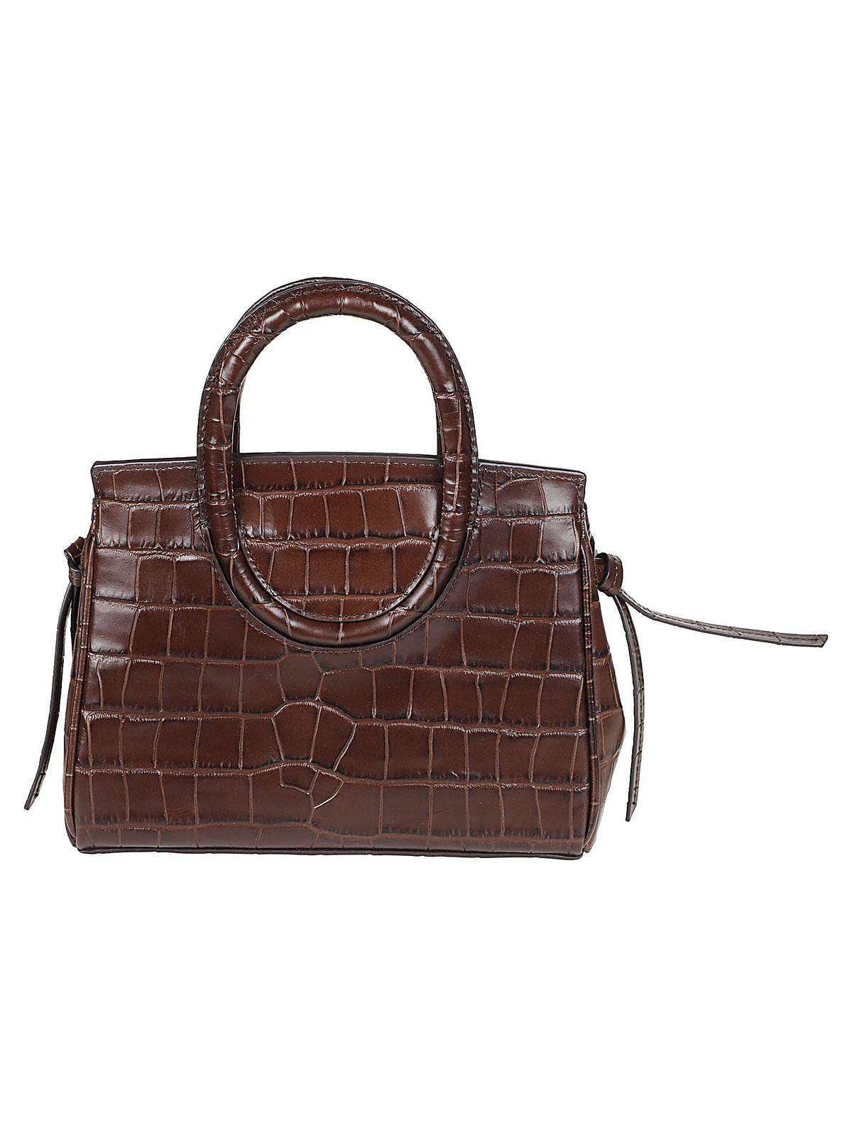Maude Mini Carryall Crocodile Embossed Mini Bag