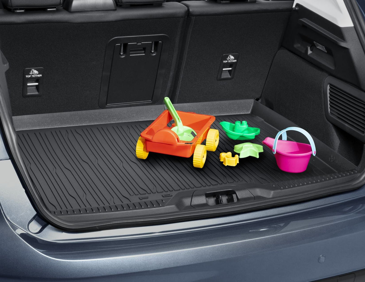 FOCUS RUBBER BOOT FLOOR MAT ALL-WEATHER TRAY WITHOUT DOUBLE LOAD FLOOR 2018-2025