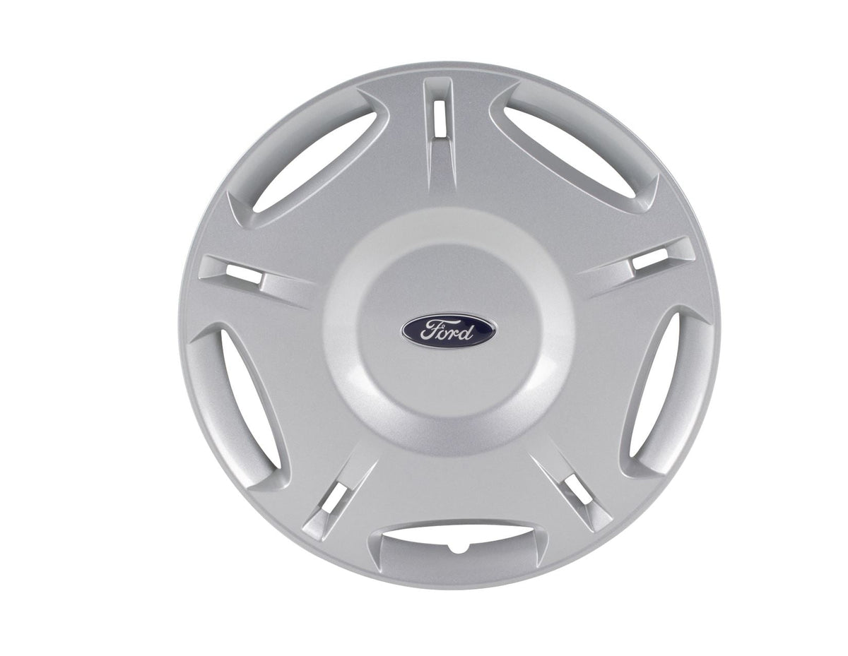 C-MAX & FOCUS SET OF 4 SILVER COVER TRIMS, FITS 16" STEEL WHEELS