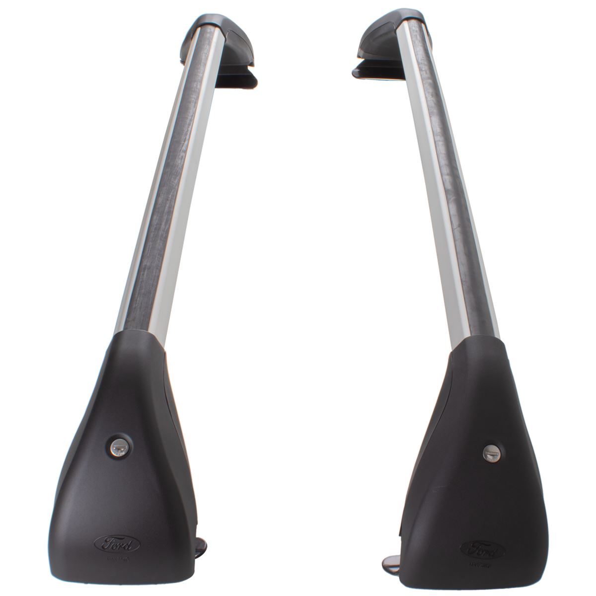 MONDEO ESTATE ROOF CROSS BARS ALUMINIUM LOCKABLE WITH KEY LOCKS ROOF MOUNTED SILVER FINISH 2007-2014
