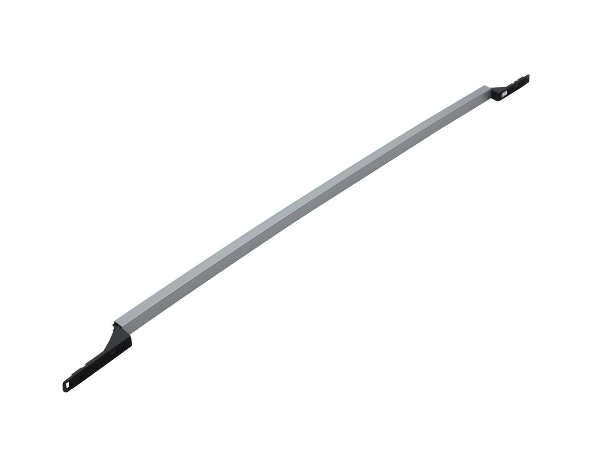 TRANSIT TOURNEO COURIER ROOF RAIL SINGLE O/S DRIVER SIDE SILVER FINISH 2023-ONWARDS