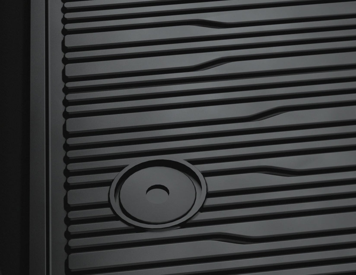 TRANSIT FROM 01/2014 RUBBER FLOOR MATS FRONT,BLACK