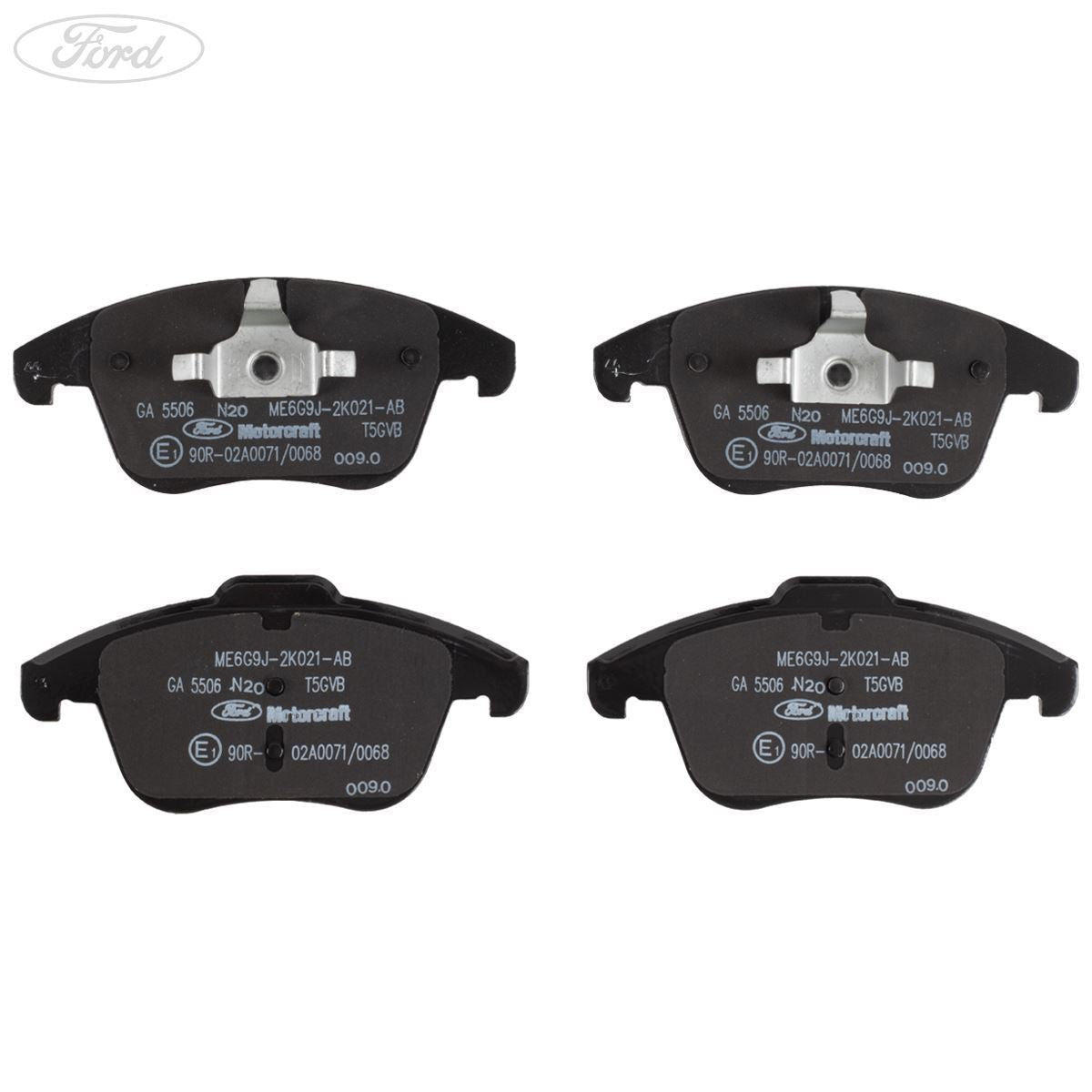 MONDEO GALAXY MOTORCRAFT FRONT BRAKE PAD SET