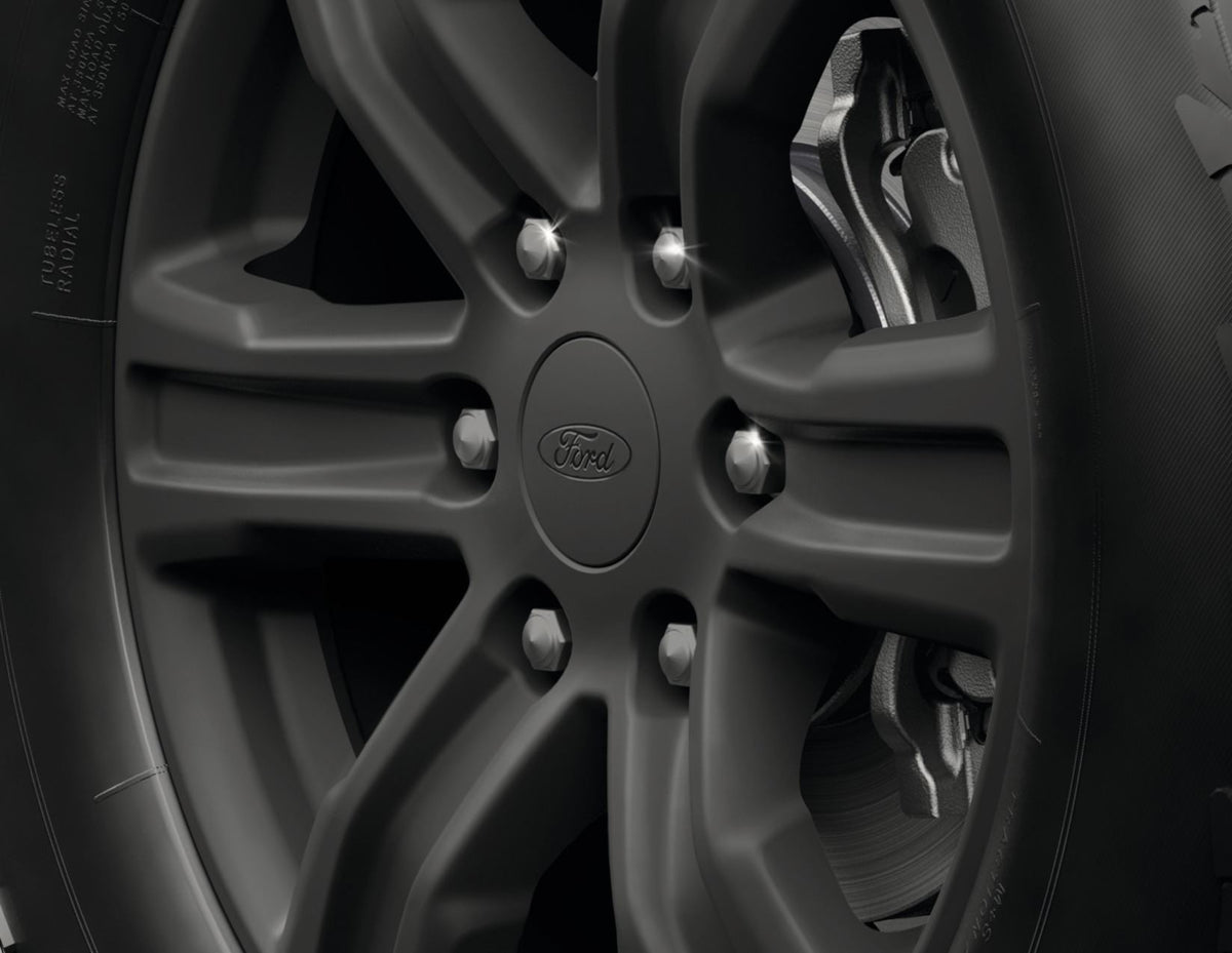 RANGER TKE SINGLE 70MM ALLOY WHEEL CENTRE CAP COVER DARK GREY FOR 17" WHEELS 2011-2023