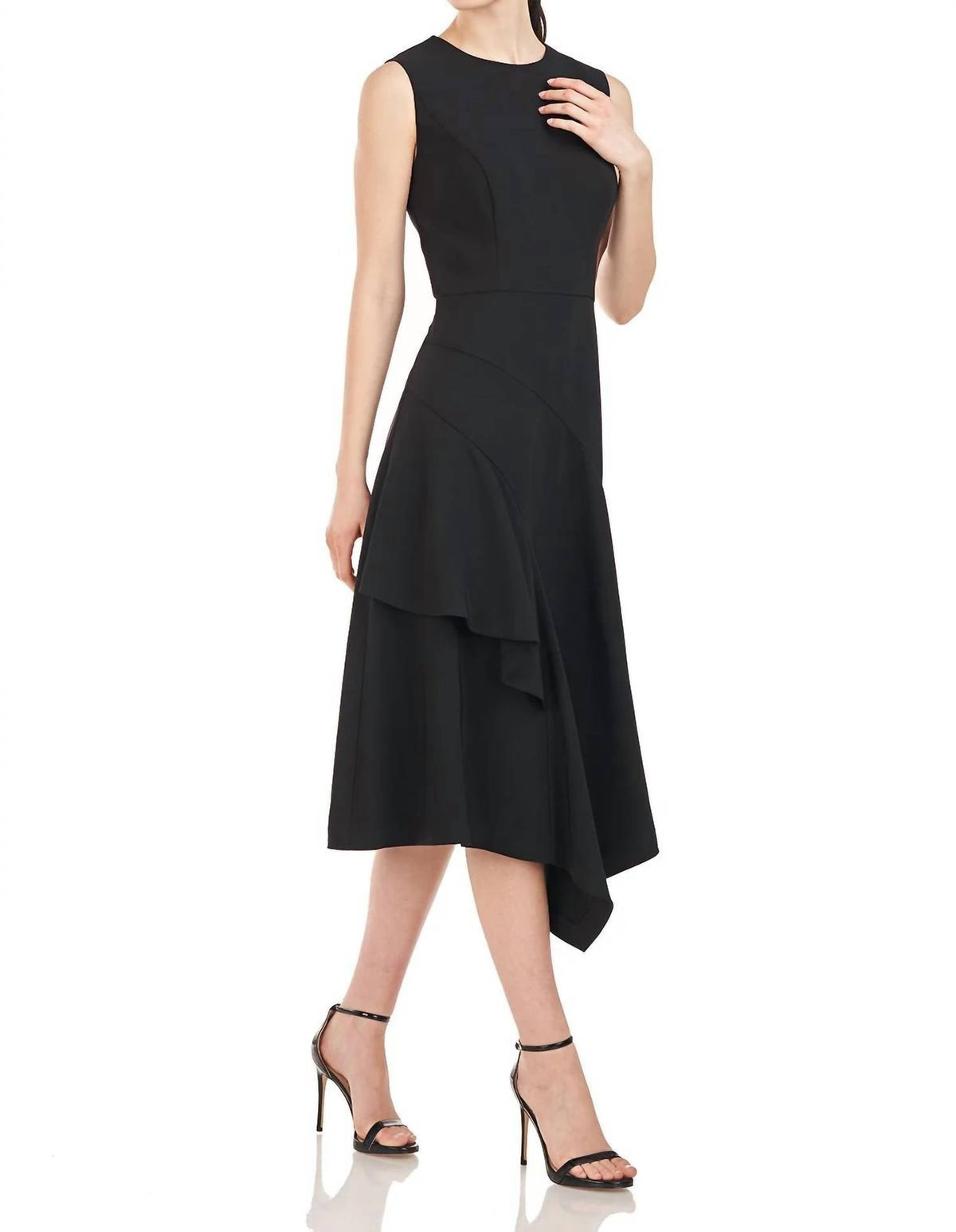Bryce Midi Dress In Black
